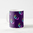 Search for purple feather mugs Modern
