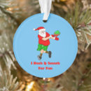 Search for witty christmas tree decorations Santa