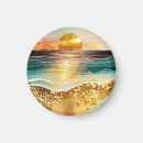 Search for beach design magnets Sunset