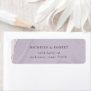 Search for marble return address labels Faux gold foil