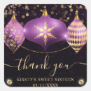 Search for purple christmas stickers Elegant