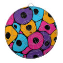 Search for pink and blue dartboards Yellow