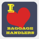 Search for airline stickers luggage
