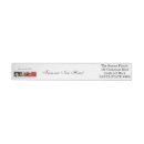 Search for red rose return address labels Winter