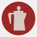 Search for coffee pot stickers Vintage