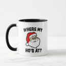 Search for funny christmas santa mugs Party