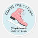 Search for ice skating birthday stickers Pink