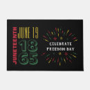 Search for black lives matter doormats Juneteenth