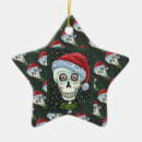 Search for skull christmas tree decorations Spooky