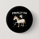 Search for wild horses badges Rustic