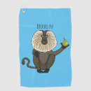 Search for monkey golf equipment Illustration