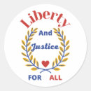Search for liberty and justice stickers Usa