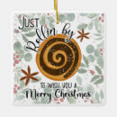 Search for cinnamon roll christmas tree decorations Baking