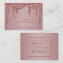 Search for rose gold map invitations Blush pink