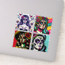 Search for día de muertos stickers Mexican