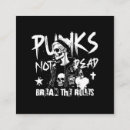Search for punks business cards Music