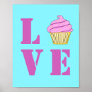 Search for cupcake love posters Cute