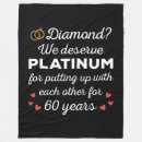 Search for 60th anniversary blankets Couple