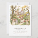 Search for bunny birthday invitations Watercolor