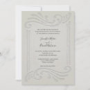 Search for embossed wedding invitations Simple