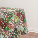 Search for candy cane tablecloths Winter