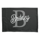 Search for script pillowcases Black