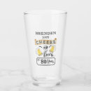 Search for 80 beer glasses 80th birthday