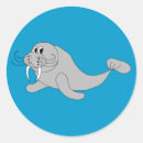 Search for walrus cartoon stickers Mammal