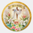Search for religious easter stickers Watercolor