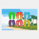 Search for flipflops stickers Beach