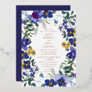 Search for gold foil pressed wedding invitations Floral