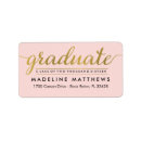 Search for graduate script return address labels Graduation