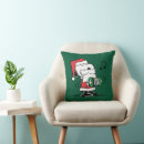 Search for santa claus cushions Snoopy