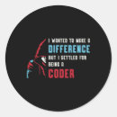 Search for coder stickers Programmer