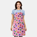 Search for rainbow colors aprons Pink