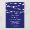 Search for light blue sweet 16 invitations Snowflakes