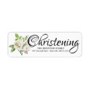 Search for christening return address labels Baptism