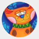 Search for orange tabby stickers Pets