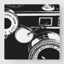 Search for vintage camera clocks Antique