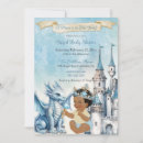 Search for royal blue prince invitations Fairytale
