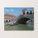 Search for grand canal venice italy puzzles Rialto bridge