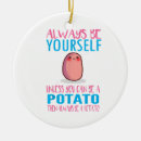 Search for potato christmas tree decorations Kawaii