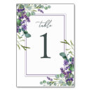 Search for purple table cards Foliage