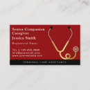 Search for elderly care business cards Medical