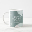 Search for teaching is work of heart mugs Best teacher ever