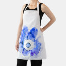 Search for abstract floral aprons Hand drawn