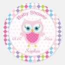 Search for owl pattern stickers Pink