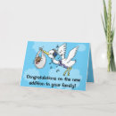 Search for funny baby congratulations cards Stork
