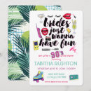 Search for music bridal shower invitations Retro