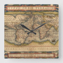 Search for world globe clocks Vintage